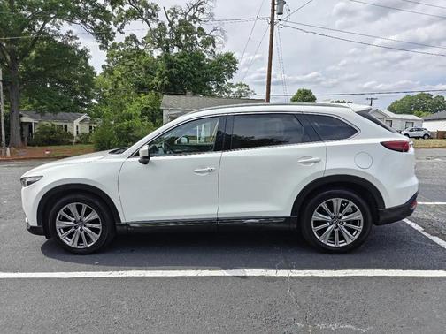 Pearl White 2021 Mazda CX-9 Signature
