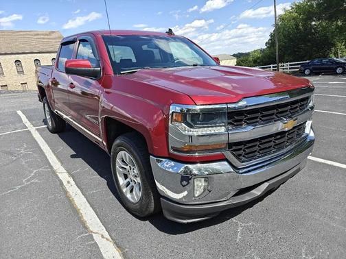 Burgundy 2018 Chevrolet Silverado 1500 1LT