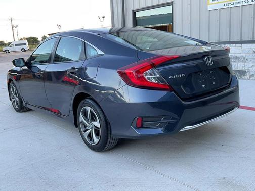 Blue 2020 Honda Civic LX