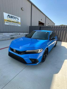 Boost Blue Pearl 2024 Honda Civic Sport
