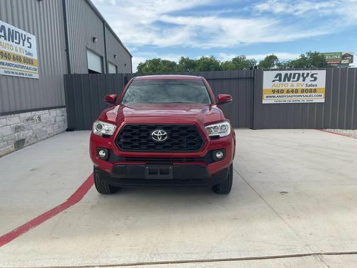 Barcelona Red Metallic 2023 Toyota Tacoma TRD Sport