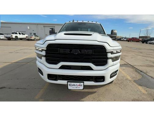 Bright White Clearcoat 2026 RAM 3500 Laramie