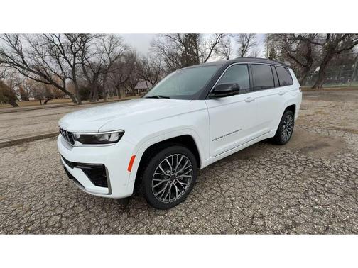 Bright White Clearcoat 2026 Jeep Grand Cherokee L Summit
