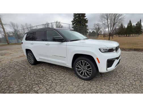 Bright White Clearcoat 2026 Jeep Grand Cherokee L Summit