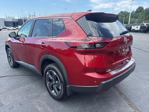 Scarlet Ember 2025 Nissan Rogue SV