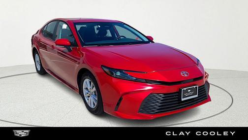 Supersonic Red 2025 Toyota Camry LE