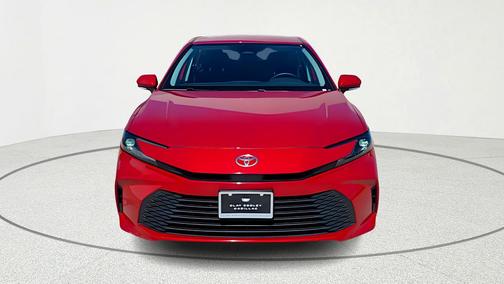 Supersonic Red 2025 Toyota Camry LE
