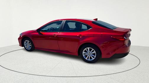 Supersonic Red 2025 Toyota Camry LE