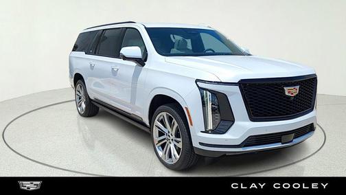 Vibrant White Tricoat 2026 Cadillac Escalade ESV Sport