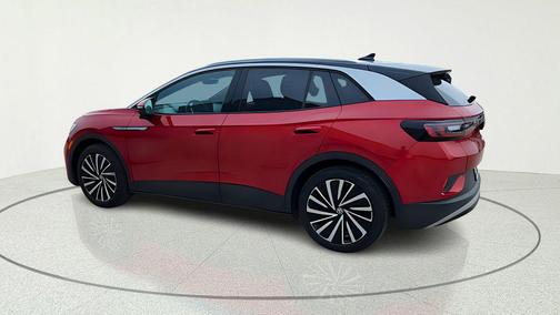 Aurora Red Metallic w/Black Roof 2023 Volkswagen ID.4 Pro S Plus