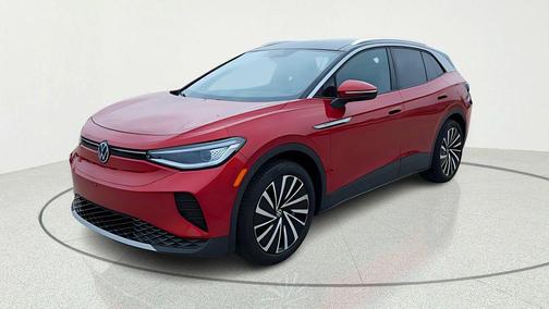 Aurora Red Metallic w/Black Roof 2023 Volkswagen ID.4 Pro S Plus