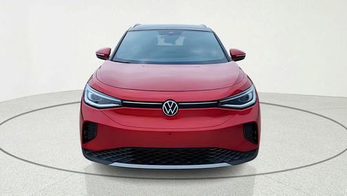 Aurora Red Metallic w/Black Roof 2023 Volkswagen ID.4 Pro S Plus