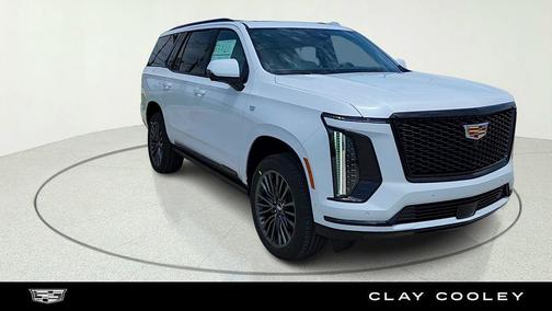 Vibrant White Tricoat 2026 Cadillac Escalade Sport Platinum