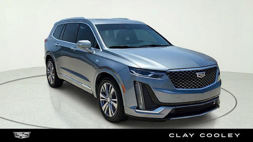 Satin Steel Metallic 2021 Cadillac XT6 Premium Luxury FWD