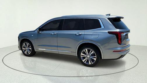 Satin Steel Metallic 2021 Cadillac XT6 Premium Luxury FWD