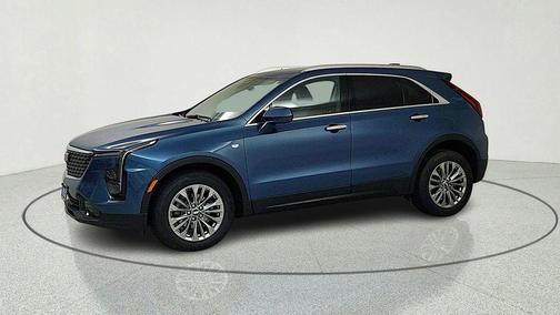Deep Sea Metallic 2025 Cadillac XT4 Premium Luxury