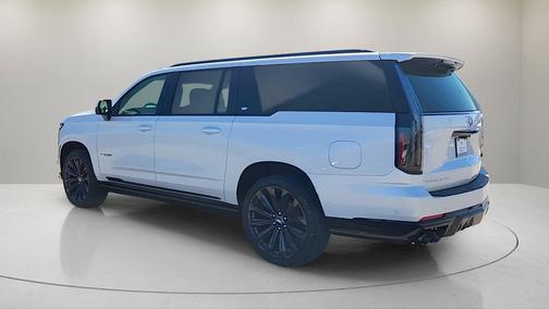 Crystal White Tricoat 2025 Cadillac Escalade ESV V-Series