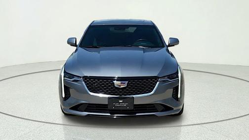 Satin Steel Metallic 2021 Cadillac CT4 Premium Luxury