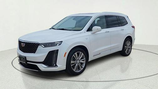 Crystal White Tricoat 2023 Cadillac XT6 Premium Luxury FWD