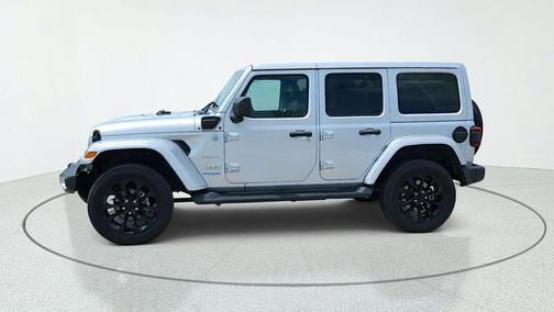 Silver Zynith Clearcoat 2022 Jeep Wrangler Unlimited 4xe Sahara