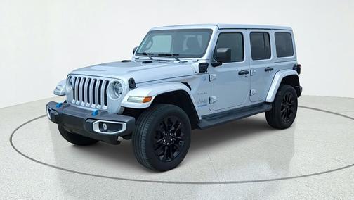 Silver Zynith Clearcoat 2022 Jeep Wrangler Unlimited Sahara 4xe