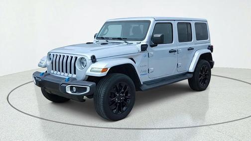 Silver Zynith Clearcoat 2022 Jeep Wrangler Unlimited 4xe Sahara