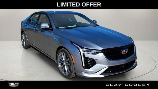 Argent Silver Metallic 2025 Cadillac CT4 Sport RWD