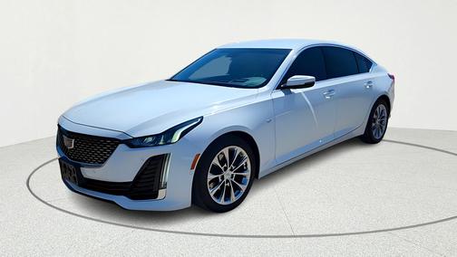 Summit White 2023 Cadillac CT5 Premium Luxury