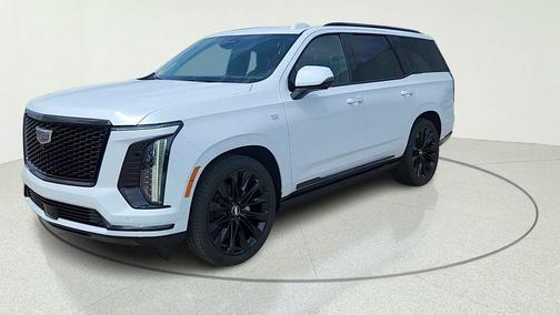 Vibrant White Tricoat 2026 Cadillac Escalade Sport Platinum