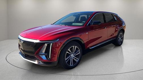Radiant Red Tintcoat 2025 Cadillac LYRIQ Luxury