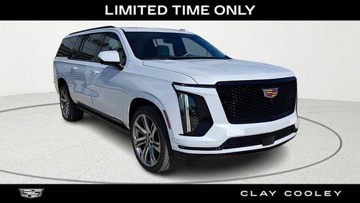 Vibrant White Tricoat 2026 Cadillac Escalade ESV Sport Platinum