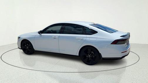 Platinum White Pearl 2024 Honda Accord Hybrid Sport-L