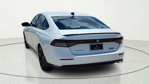 Platinum White Pearl 2024 Honda Accord Hybrid Sport-L