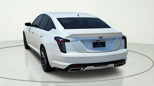 Crystal White Tricoat 2025 Cadillac CT5 Sport
