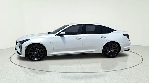 Crystal White Tricoat 2025 Cadillac CT5 Sport