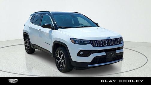 Bright White Clearcoat 2025 Jeep Compass Limited