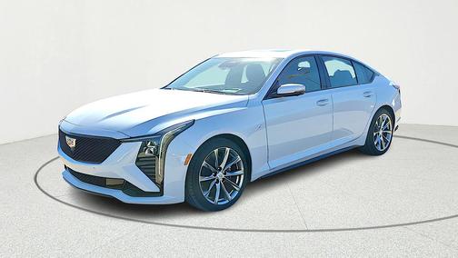 Vibrant White Tricoat 2026 Cadillac CT5 Sport