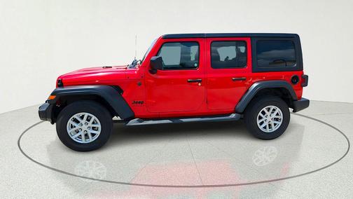 Firecracker Red Clearcoat 2023 Jeep Wrangler Sport S