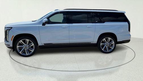 Vibrant White Tricoat 2026 Cadillac Escalade ESV Sport Platinum