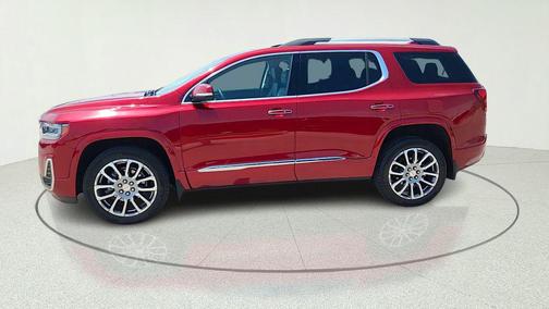 Volcanic Red Tintcoat 2023 GMC Acadia Denali