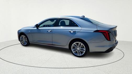 Argent Silver Metallic 2023 Cadillac CT4 Premium Luxury