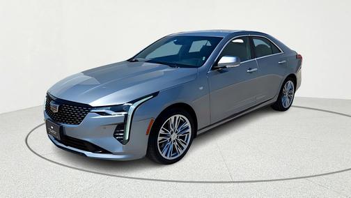 Argent Silver Metallic 2023 Cadillac CT4 Premium Luxury