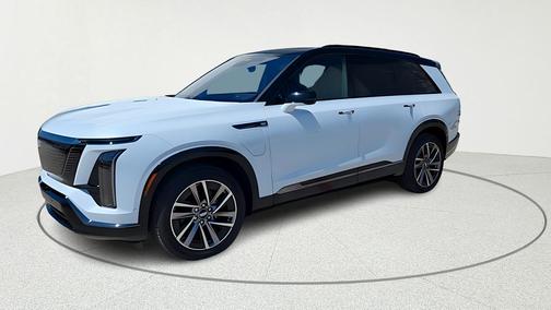 Vibrant White Tricoat 2026 Cadillac VISTIQ Sport