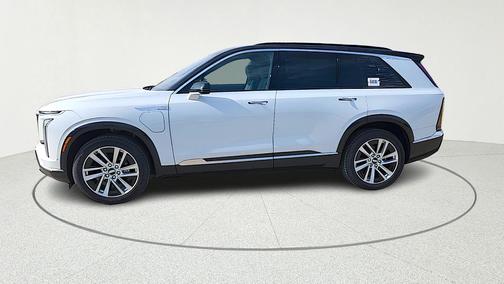 Vibrant White Tricoat 2026 Cadillac VISTIQ Luxury