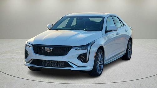 Summit White 2025 Cadillac CT4 Sport