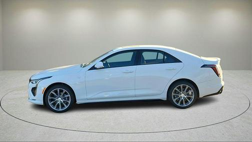 Summit White 2025 Cadillac CT4 Sport