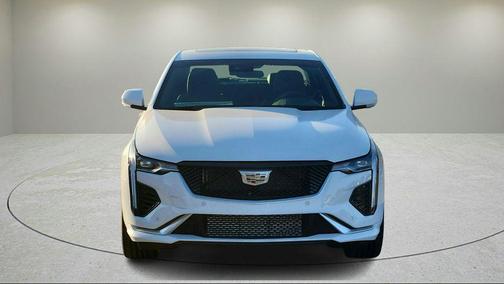 Summit White 2025 Cadillac CT4 Sport