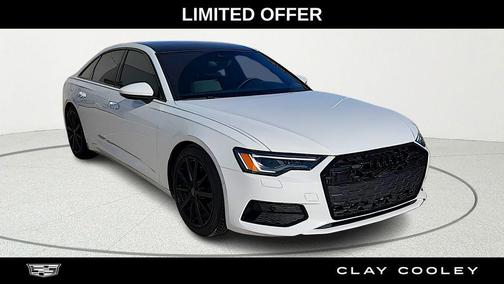 Glacier White Metallic 2025 Audi A6 45 Premium Plus