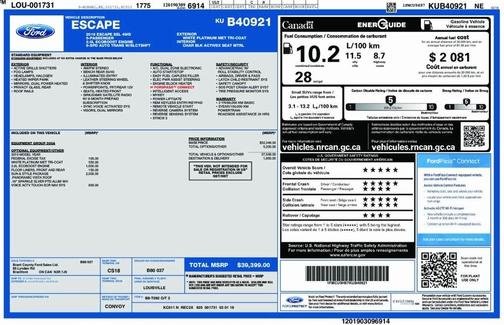 2019 Ford Escape SEL