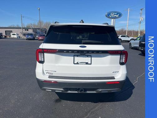 Star White 2026 Ford Explorer Active